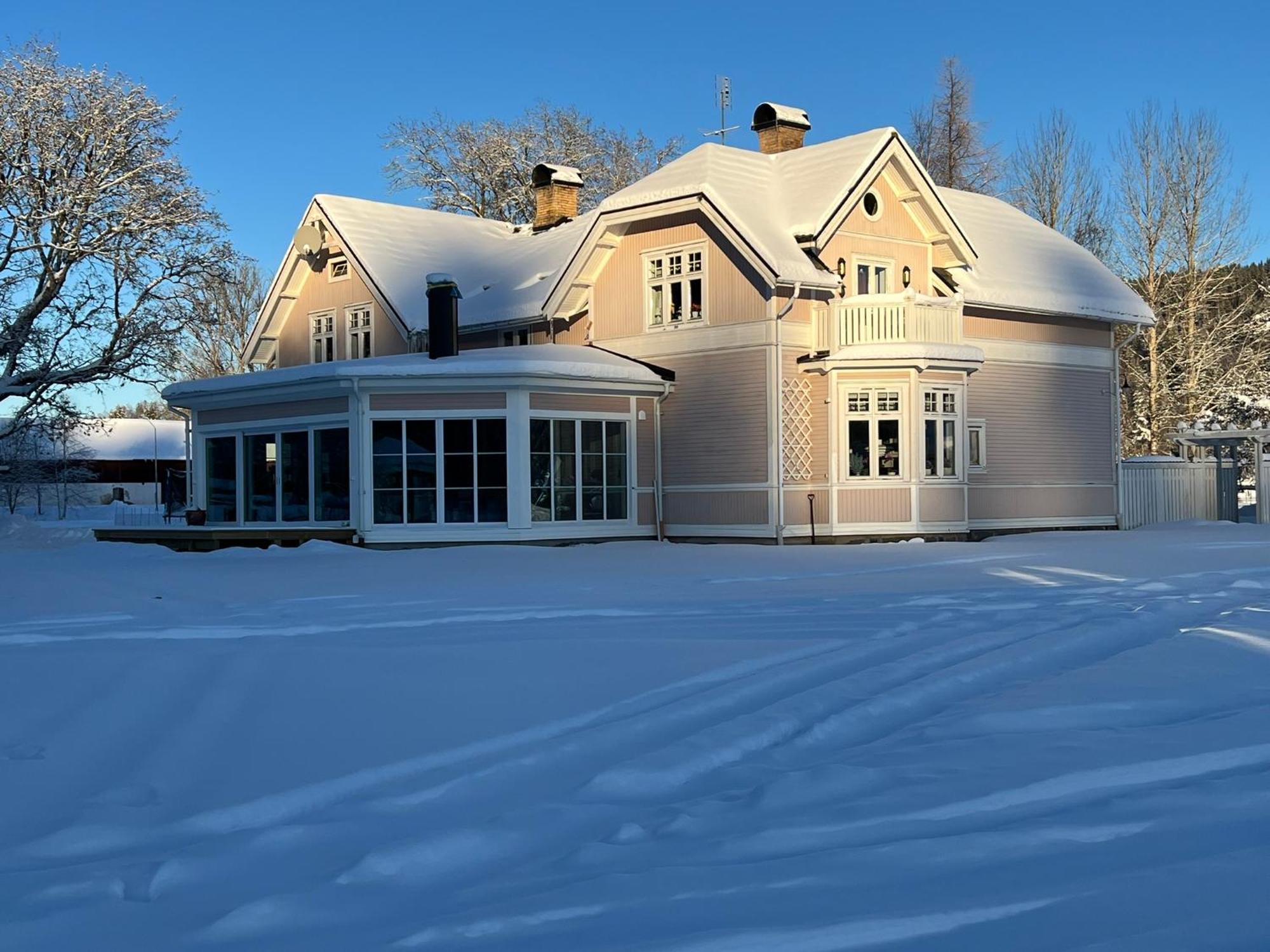 Rosa Huset Osebol Apartment Stollet ภายนอก รูปภาพ