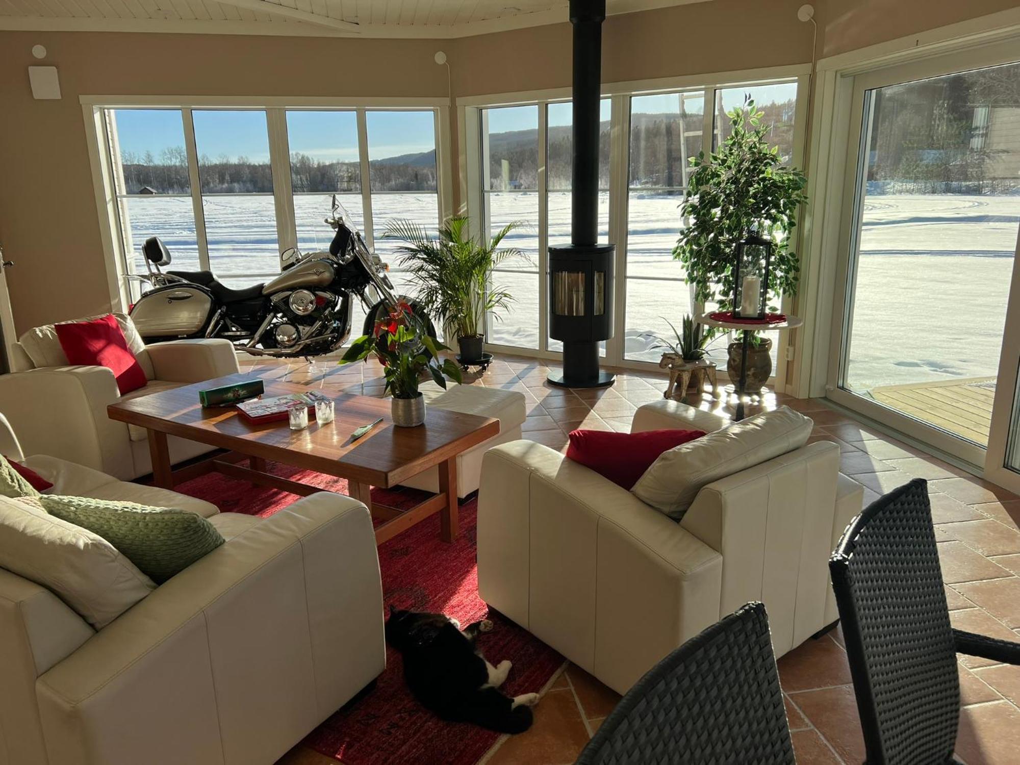 Rosa Huset Osebol Apartment Stollet ภายนอก รูปภาพ